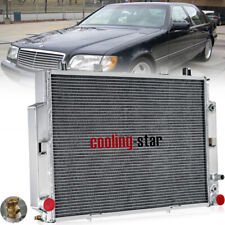 2 ROW RADIATOR FOR 92-99 MERCEDES-BENZ CLASS W140 S420 S500 S600 4.2L 5.0L 6.0L picture