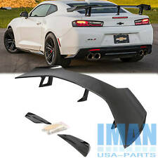Gloss Black ZL1 1LE Style Rear Trunk Wing Spoiler For Camaro 2016-Up picture