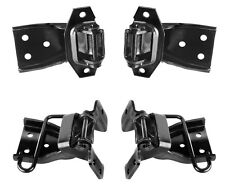 NEW 1969 - 1970 Ford Mustang Door hinges Set of 4 Left Right Upper Lower Cougar picture
