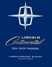 1966 Lincoln Continental Shop Service Repair Manual picture