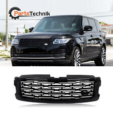 For 2018-2022 Range Rover Up To 2023 Gloss Black Front Upper Bumper Grille Grill picture