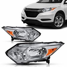 NEW FOR 2016 17-2018 Honda HRV HR-V Clear Lamps Headlights Left+Right Assemblies picture