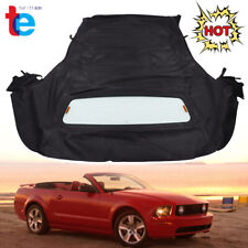 For 05-14 Ford Mustang Vinyl Convertible Soft Top W/DOT Approved Heated Glass picture