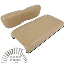New Tan Golf Cart Front Seat & Back Cushion Set Fits Club Car DS picture