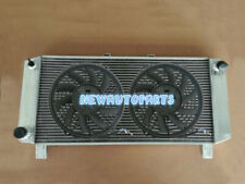 Aluminum Radiator+Fans For 80-87 Lotus Esprit S3 Series 3 2.2L Type 912/910/910S picture