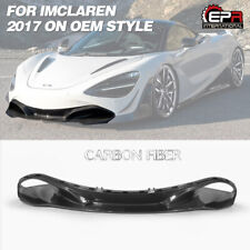 OEM Carbon Fiber Front Bumper Spoiler Lip Body Kits For 2017-2019 McLaren 720S picture