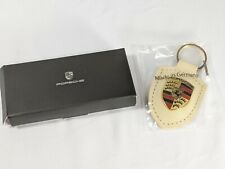 Genuine Porsche Key Tag Crest White WAP0500960E  picture