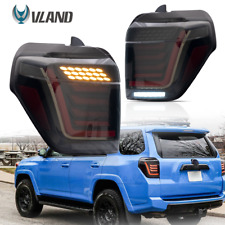 Pair LED Tail Lights Smoke Lens Dynamic indicator For 2014-2021 Toyota 4Runner picture