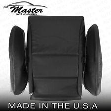 Fits 2003 2004 Volkswagen R32 Front Lower Driver Black Leather Seat Cover picture