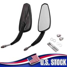 Motorcycle 8mm Rear View Mirrors Fit For Harley Touring Street Road Glide King picture