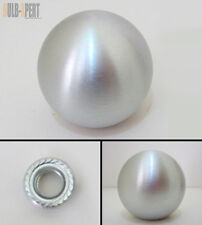 FOR MAZDA MAZDASPEED 3 5 6 RX8 SPORT M10 X 1.25 BRUSHED SILVER ROUND SHIFT KNOB picture