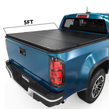 OEDRO 5FT FRP Hard 3-Fold for 2015-2024 Colorado Canyon Tonneau Cover Truck Bed picture