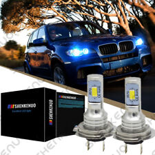 FOR BMW X5 2000-2013 Z4 2003-2008 - 2PC H7 LED Headlight Bulbs Kit High Low Beam picture