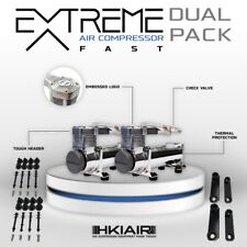 Dual EXTREME Air Compressor HKI Air Suspension And Horn - Built Tough 200psi picture