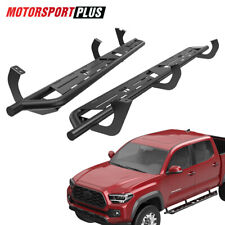 Pair Running Boards Side Steps Nerf Bars For 2005-2022 Toyota Tacoma Double Cab picture