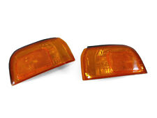 DEPO Pair of JDM Look Amber Front Corner Lights For 1990-1991 Honda Accord picture