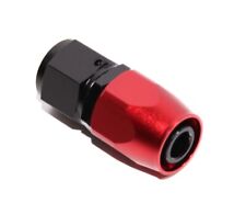 AN-10 AN10 Straight Swivel Fuel Oil Gas Line Hose End Fitting Adapter BLACK/RED picture
