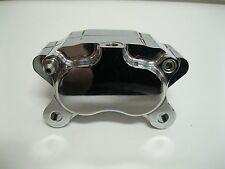 Chrome Ultima 4 Piston Caliper w/ Pads for Harley Models & Custom Applications picture