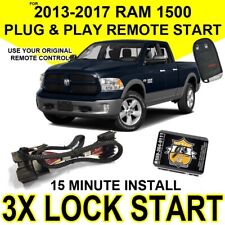 Js Alarms PLUG & PLAY REMOTE START For 2013-2017 DODGE RAM 1500 DIY INSTALL CH10 picture