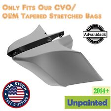 Unpainted CVO Style Stretched Side Cover Panel For 2014+ Harley Davidson Touring picture