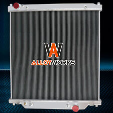 6.0L Powerstroke Aluminum Radiator For 2003-2007 2006 Ford F250 F350 F450 Pickup picture