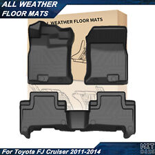 Car Floor Mats Liners Rubber Carpet All Weather For Toyota FJ Cruiser 2011-2014 picture