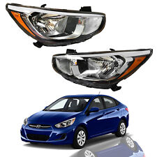 For 2015 2016 2017 Hyundai Accent Headlight Assembly Driver Passenger Left Right picture