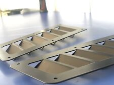 *NEW* Hood Steel Focus RS style bonnet vents universal POWDER COATING picture