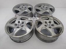 Set of Four 16x6.5 Alloy Curved Spoked Rims HONDA PRELUDE 97 98 99 00 01 picture