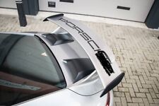 Carbon Fiber Spoiler Wing Custom Decal for Porsche 911 GT3 2016-2019 991 991.2 picture