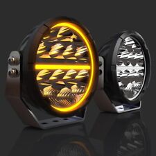6.5 in Round LED Offroad Driving Lights DRL 160W Auxiliary Spot for Trucks 4x4 picture