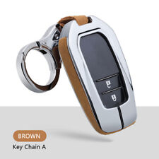 Metal+Suede Car Key Fob Case Cover Holder For Toyota Highlander Riez Hilux Rav4 picture
