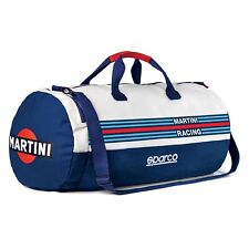 Sparco Martini Racing Sport Bag Blue/White Detachable Shoulder Strap Waterproof  picture