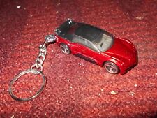 PONTIAC RAGEOUS CONCEPT CAR MAROON DIECAST MODEL TOY KEYCHAIN - NEW AND NICE picture