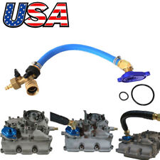 For 03-10 Ford 6.0L Diesel Oil Cooler Flush Kit W/Adapter Air Pressure Water Tee picture