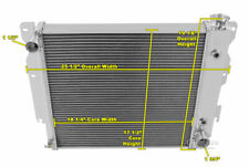 AR Champion 4 Row Radiator Chevy Configuration for 1987 - 2006 Jeep Wrangler YJ picture