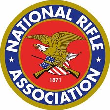 NRA NATIONAL RIFLE ASSOCIATION GUN RIGHTS DECAL STICKER 3M USA TRUCK VEHICLE CAR picture
