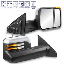 Chrome Power Heated Tow Mirrors W/ Temperature Sensor For 2019-2022 Ram 1500 picture