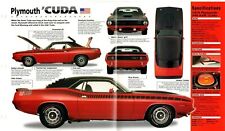 1970 PLYMOUTH AAR 340 'Cuda  SPEC SHEET / Brochure / Pamphlet: '70 picture