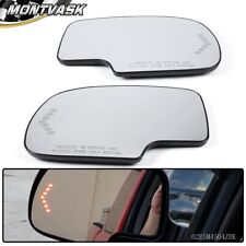 Fit For 03-2007 Chevy GMC Cadillac Mirror Glass Heated Turn Signal Left & Right picture