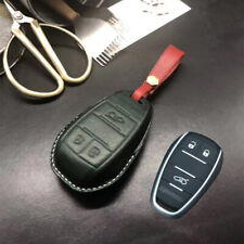 Handmade Premium Leather Smart Remote Car Key Case For Alfa Romeo Giulia Stelvio picture