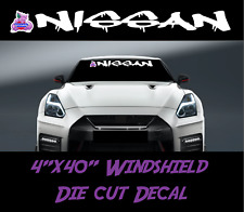 Nidoking Windshield decal car sticker banner graphics window Turbo Nissan Sport picture