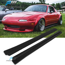 Fits 90-97 Mazda MX-5 Miata NA Side Skirts FD Style Extensions Panels Pair PP picture
