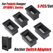 5x Rocker Switch Adapter Set ATV For Polaris Ranger XP1000 L-Series Switches New picture