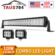 22inch 120W LED Work Light Bar +2x4