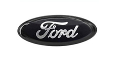 FORD FULL BLACK EMBLEM 7 INCH OVAL LOGO Front Grille/Tailgate Badge 1999-16 New picture