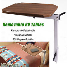 Removable Table 360° Rotation Height Adjustable for RV Yachts Caravan Motorhome picture