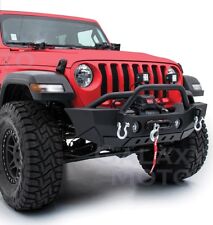 Xtreme HD Rock Crawler Front Bumper+Fog Light Hole for 18-19 Jeep Wrangler JL  picture