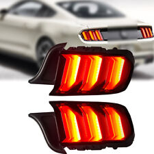 Euro Style Tail Lights with Smoke/Clear Lens for Ford Mustang picture