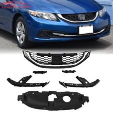 For CIVIC Sedan 2013-2015 Front Radiator Grill Bumper and Headlamp Brackets 6pcs picture